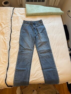 H&M Straight Leg Blue Denim Jeans